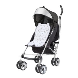 Baby Seat Insert, 34 x 62 cm, Baby Seat Cover for Small Pushchairs, Soft, Breathable Car Seat, Pram Cushion for Baby Seat (Giraffe)