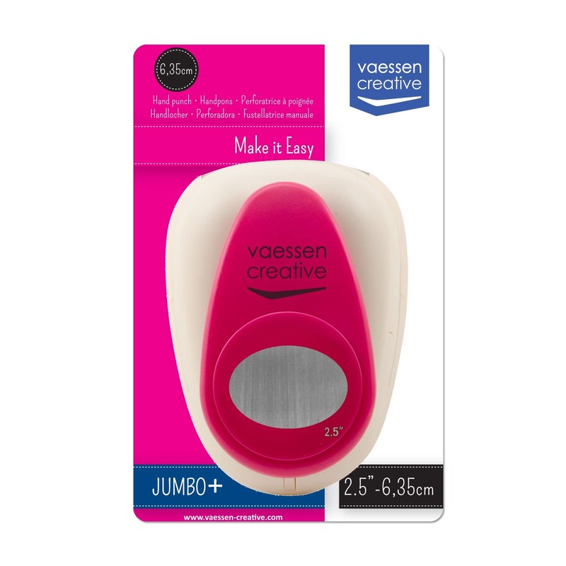 Vaessen Creative Craft Paper Punch - Oval - 4,6 x