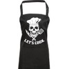 HotScamp Skull Lets Cook Apron - BBQ Chef Cooking Barbecue