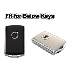 Key Fob Cover for Volvo Full Protection Soft TPU Smart Key Case Holder Fits for 2017 2018 2019 2020 2021 Volvo XC40 XC60 XC90 S90 V90 Keyless Entry Remote (Black)