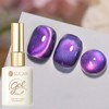 UR SUGAR 15ML Glass Cat Magnetic Eye Gel Nail Polish,