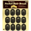 Genco pocket hair brush 12 ct
