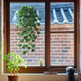 2 Sheets Green Plants Leaves Wall Decals Peel and Stick Hanging Vines Wall Stickers Removable Vinyl Waterproof Wall Decor for Bedroom Living Room Bathroom Classroom Decorations