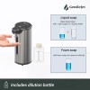 GentleJet Automatic Foam Soap Dispenser, Touchless Handsfree Motion Sensor Stainless