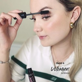 AVELINA COSMETICS - Iconic Dúo. Máscara de pestañas waterproof Volúmen Intenso y Alargado Extremo. Diseñado para alargar tus pestañas al máximo.