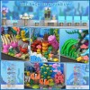 HOGOKIDS Aquarium Building Sets - 2 Styles Oceanarium Building Toy