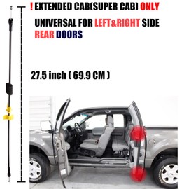 unikpas Door Lower Latch Cable Compatible for Ford F150 Extended Cab 2004-2008 Super Cab Rear Door Bottom Replacement Cable