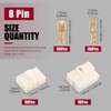 Hilitchi 6.3MM Electrical Automotive Wire Connectors Male Female Socket Plug