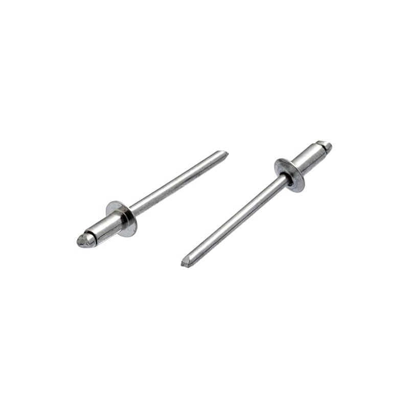 4.8mm x 12mm Stainless Steel Blind Pop Rivet Dome Head