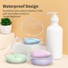 Powder Puff Case, 2 Pieces Round Makeup Puff Protective Container