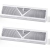 Yaocom 1 Pcs 15 Inch Floor Baseboard Diffuser (Duct Opening