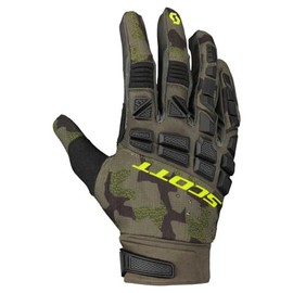 Scott X-Plore Pro Enduro Motorcycle Gloves Camo Green/Black 2024: Size: L (10)