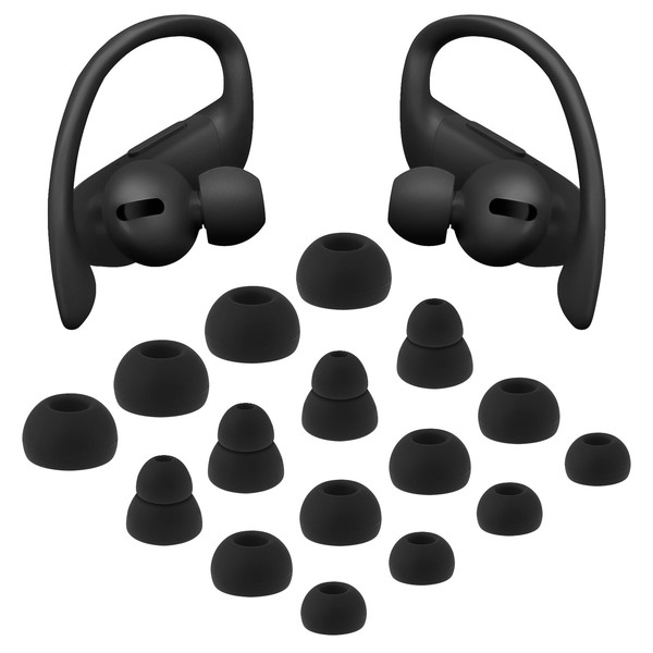 Replacement Eartips Silicone Earbuds Buds Set, 40 Pcs Soft Silicone