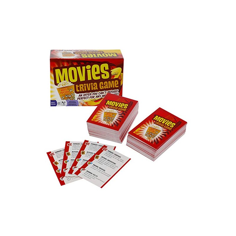 Outset Media Movies Trivia Game - Fun Cinema Question Based