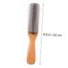 Baluue Portable Handle Comb for Men Natural Hair Styling Tool