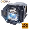 COOBAN ELPLP96 /V13H010L96 Replacement Projector Lamp Bulb with Housing for