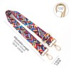 chushui Replacement Purse Strap,Wide Adjustable Crossbody Straps for Handbags, Colorful,
