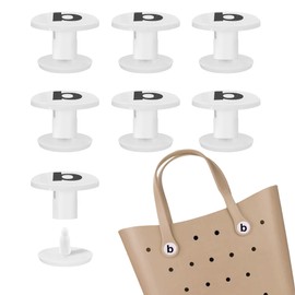 6-Pack Replacement Rivets for Bogg Bag, Rivets for Beach Tote Bag Repair, Rubber Bag Accessories for Women