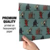 8-Bit Pixel Heroes RPG Pattern Gift Wrap Wrapping Paper Rolls