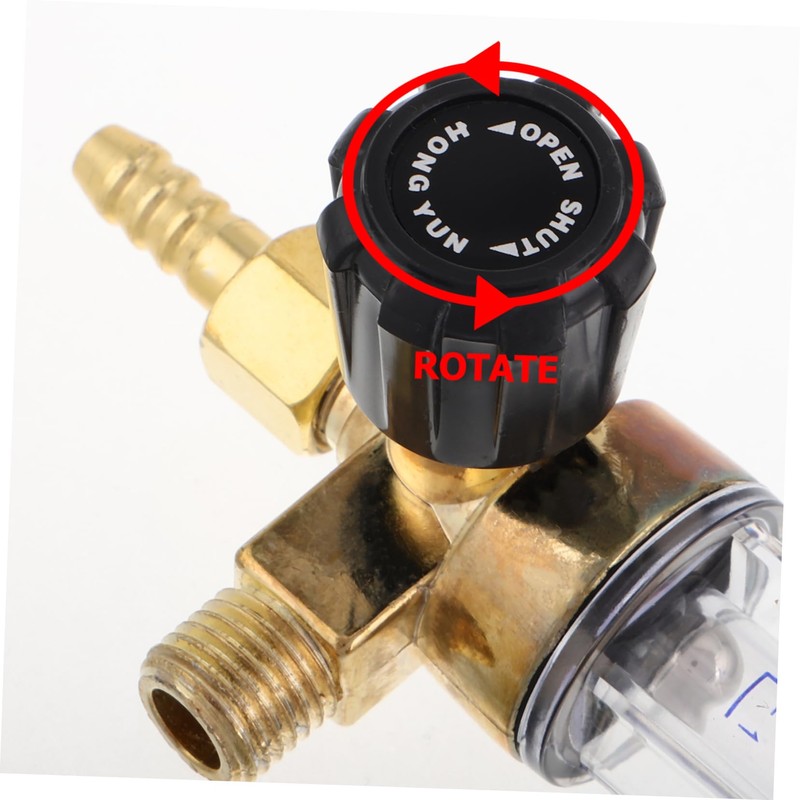 Alipis High Precision Marine Air Consumption Meter Argon Tube Flowmeter