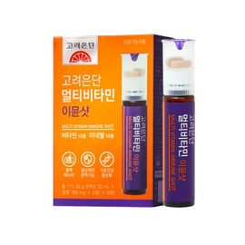 Goryeo Eundan Korea Eundan Multivitamin Immune Shot 6 bottles of drinkable liquid vitamins, 1 pack / 고려은단 멀티비타민 이뮨샷 마시는 액상 비타민 6병 1팩