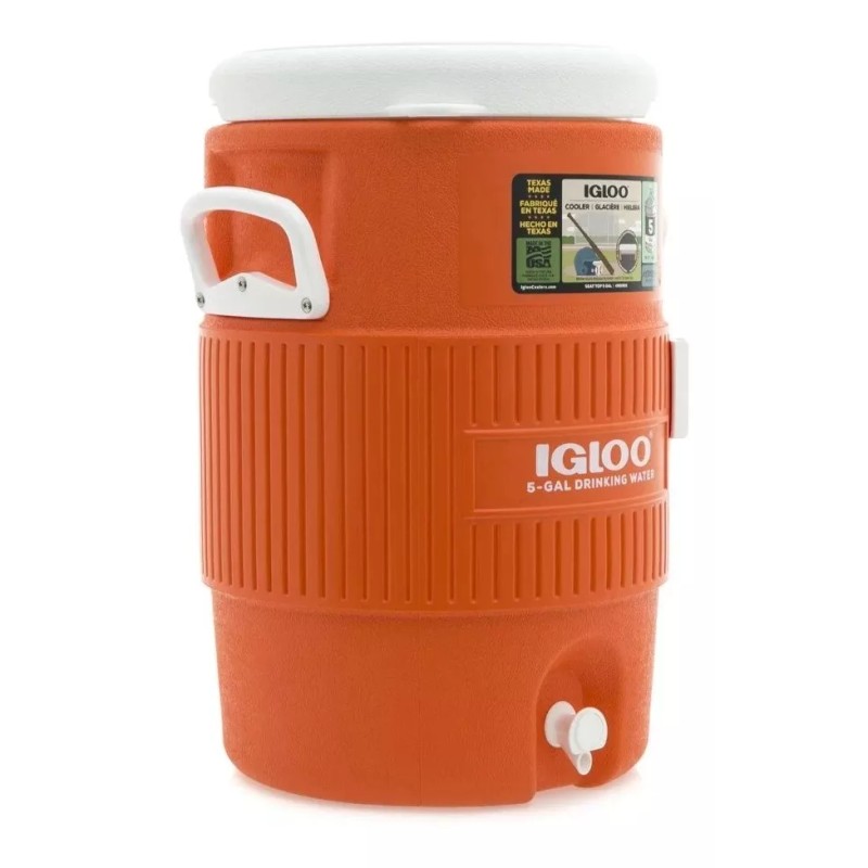 Igloo Termo Igloo 5 Galones 20 Litros Color Naranja