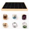 Jewelry Storage Display Trays Multipurpose 24 Grids Jewelry Tray for