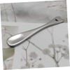 WOONEKY 4pcs Facial Mask Spreader Makeup Spoon Set Metal Cosmetic