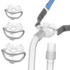 Replacement Kit Compatible with Airfit P10, Including 3 Sizes Pillows,
