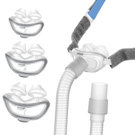 Replacement Kit Compatible with Airfit P10, Including 3 Sizes Pillows, 1 PC Frame, 1 PC Latest-Version Headgear and 1 PC Upgraded Short Tube, Snug-fit & Durable Pillow Kit for P10, Great-Value Supplies by AirSmart