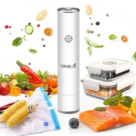 Handheld Vacuum Sealer for Food Storage | Compact, Wireless, Rechargeable (Sealer Only)