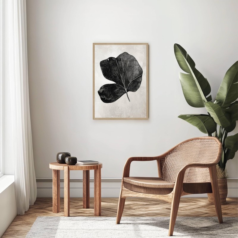 Wooden frame Quadrum FSC 13 x 18 cm grey