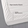 Dazzle Collection® 100% Egyptian Cotton Sheet 200 Thread Count Bed