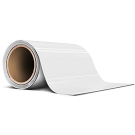VViViD White Gloss Air-Release Adhesive Vinyl Pinstripe Tape Roll (4 Inch x 20ft)