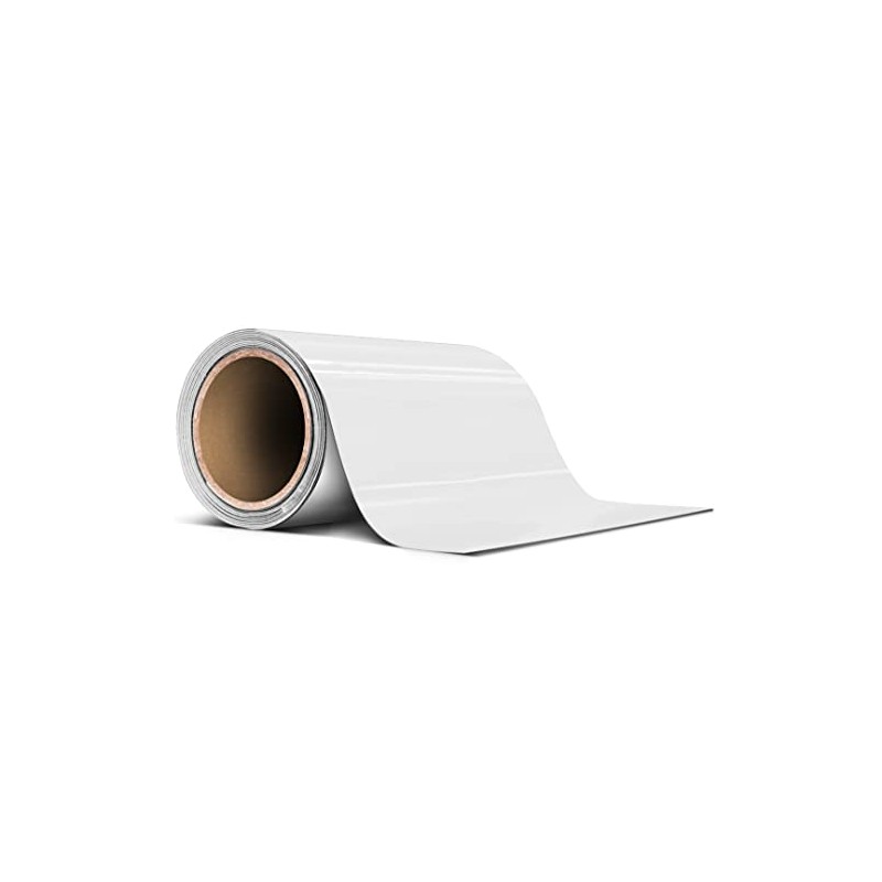 VViViD White Gloss Air-Release Adhesive Vinyl Pinstripe Tape Roll (4