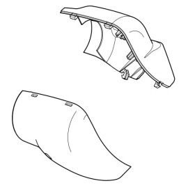 Carefree RV Awning Motor Cover R001931-006 For Altitude & Compass Awnings Black