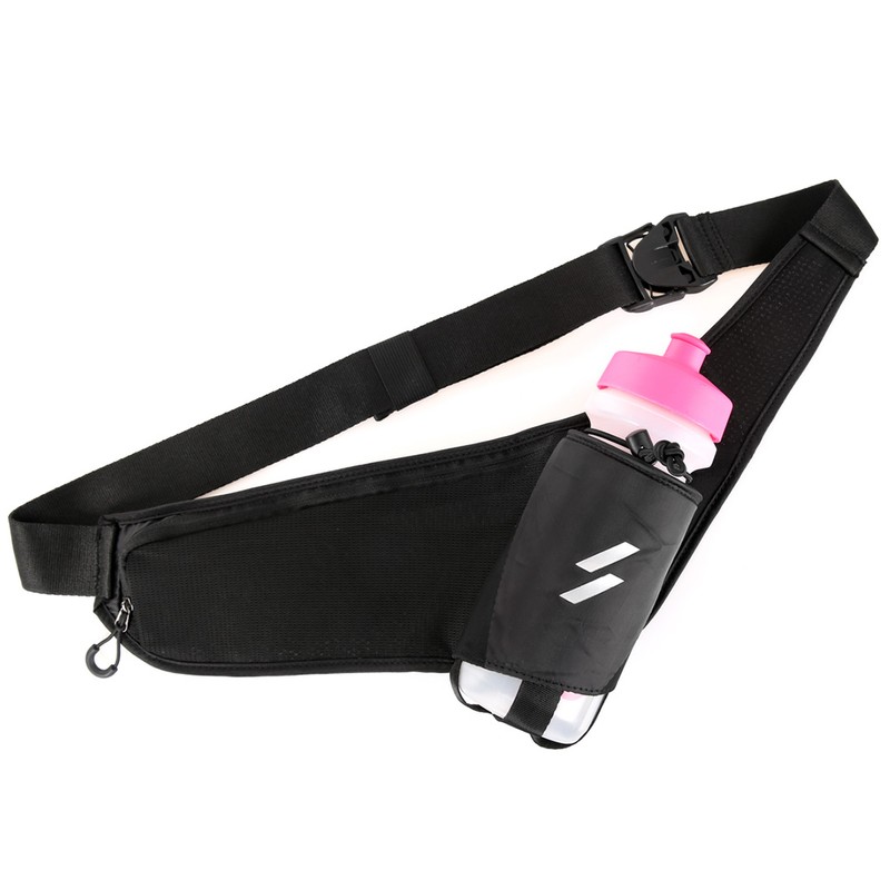 Sport Running Belt Bag With Water Bottle Holder Waist Bag
