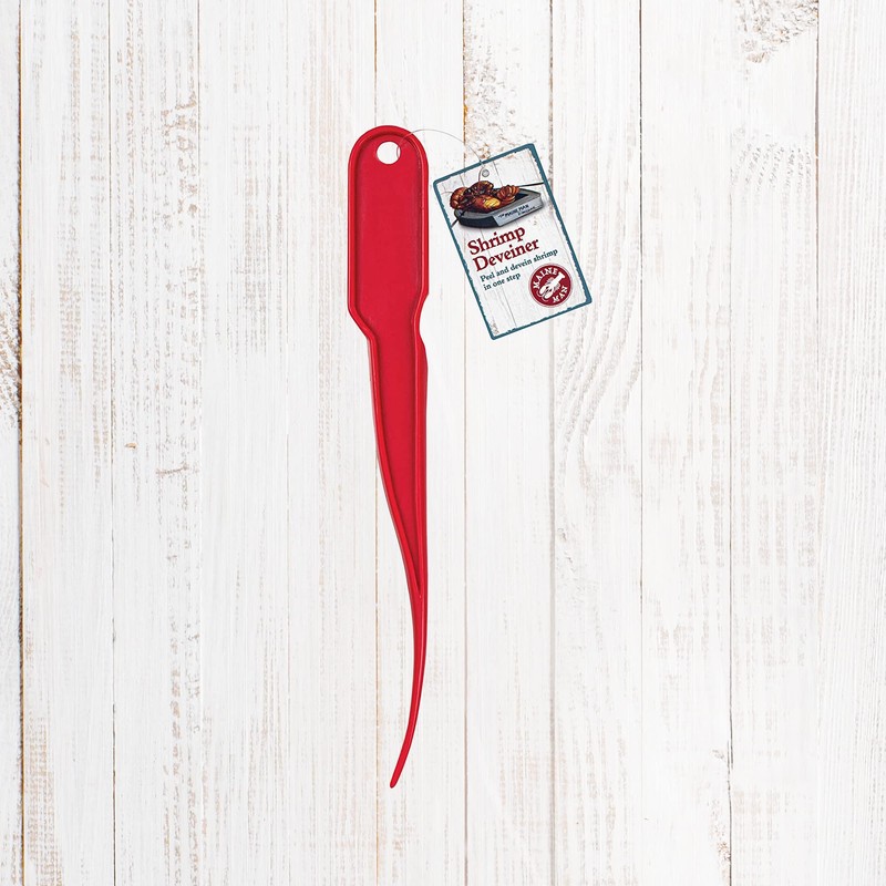 Maine Man Shrimp Peeler Deveiner Cleaner Tool, BPA-Free, Fast Shell