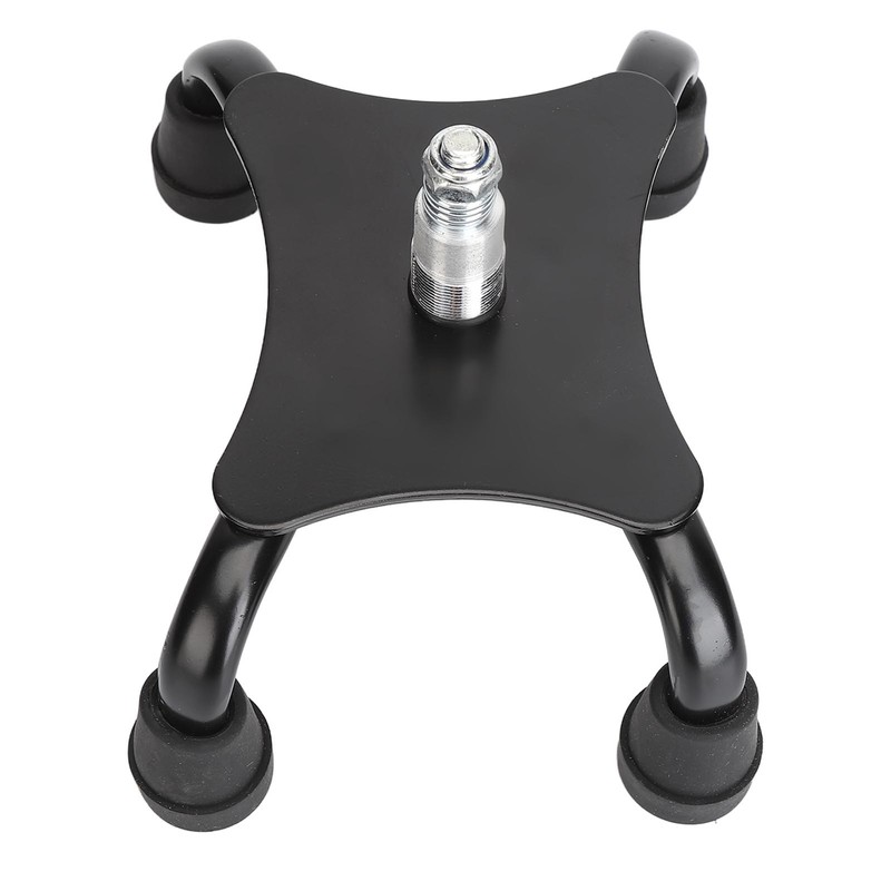 Walking Cane Quad Foot Stainless Steel High Stability Four Point