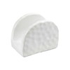 White Ceramic Napkin Holder Table Napkin Holder 10x6x8cm Elegant Kitchen