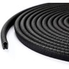 STR-Car Door Edge Guards,13Ft(4M) Rubber Clip Seal U Shape Edge