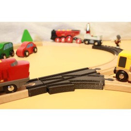 Locorico - Mechanical Switches for Wooden Rail Compatible with Brio (Right)