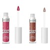 Labial Líquido Con Brillo Mega Glitter Shimmer Kit 2 Piezas