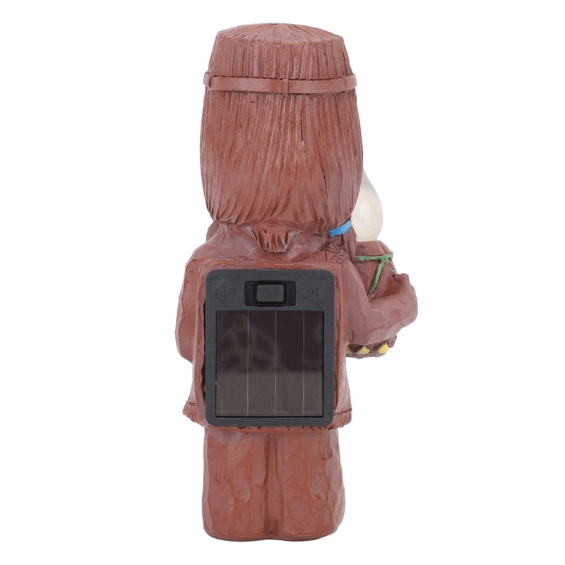Mayan Smiling Face Totem Solar Light Creative Garden Solar Light