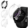 ivoler 3 Pieces Case with Screen Protector for Garmin Vivoactive