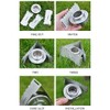 Stainless Steel Outdoor Windproof Alcohol Stove for Camping Cooking Picnic