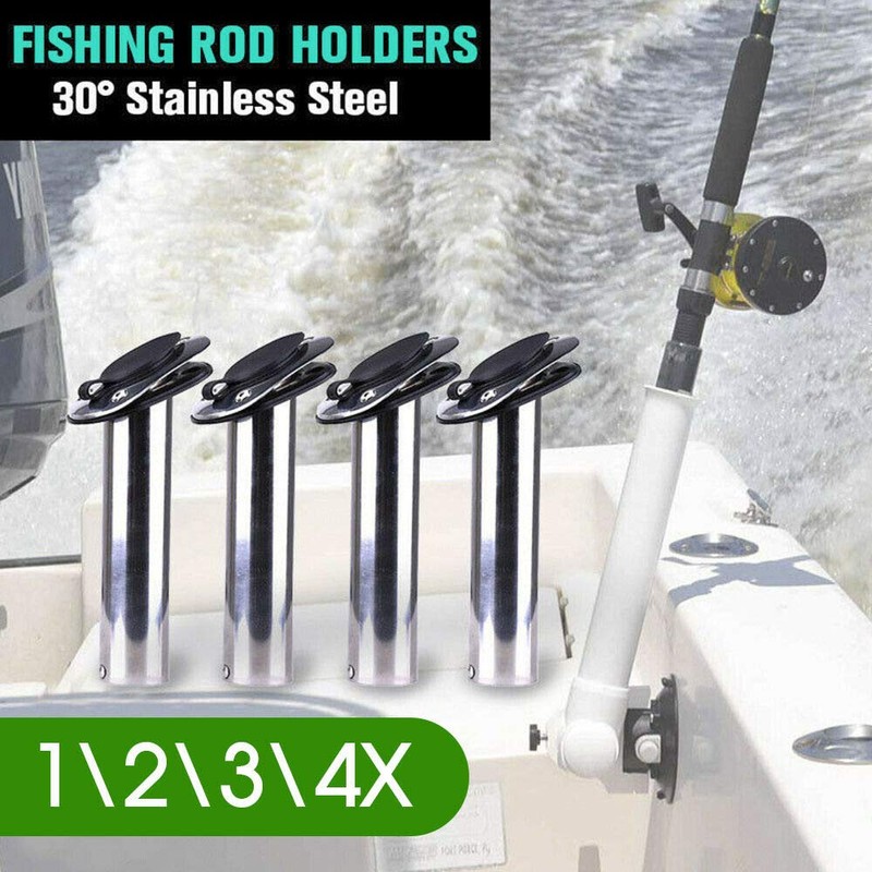 Fishing Rod Holders 316 Marine Grade Stainless Steel Flush Mount