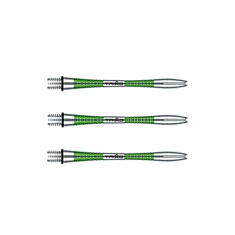 WINMAU Triad Aluminium Green Medium Dart Shafts (Shafts) - 1