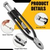 Lanties 9 Inch Reversible Safety Wire Twister Pliers Left and