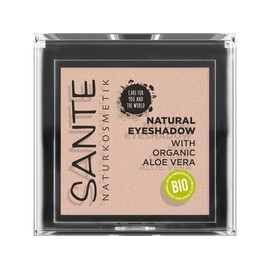Sante Naturkosmetik Natural Eyeshadow 01 Pearly Opal, Lidschatten Matte Farbnuance, Bio-Extrakte, Vegan, 1, 8g